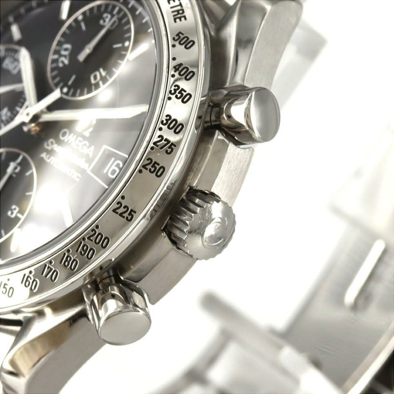 歐米茄超霸系列日期顯示3513.50不鏽鋼自動腕錶-3