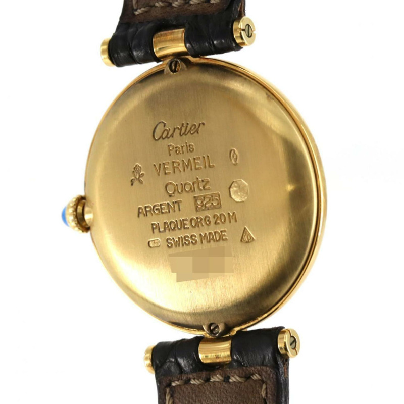 卡地亞 Must VLC LM GP W1006454 石英錶-4