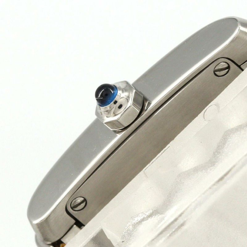 卡地亞 Tank Française SM W51008Q3 不鏽鋼石英錶-2