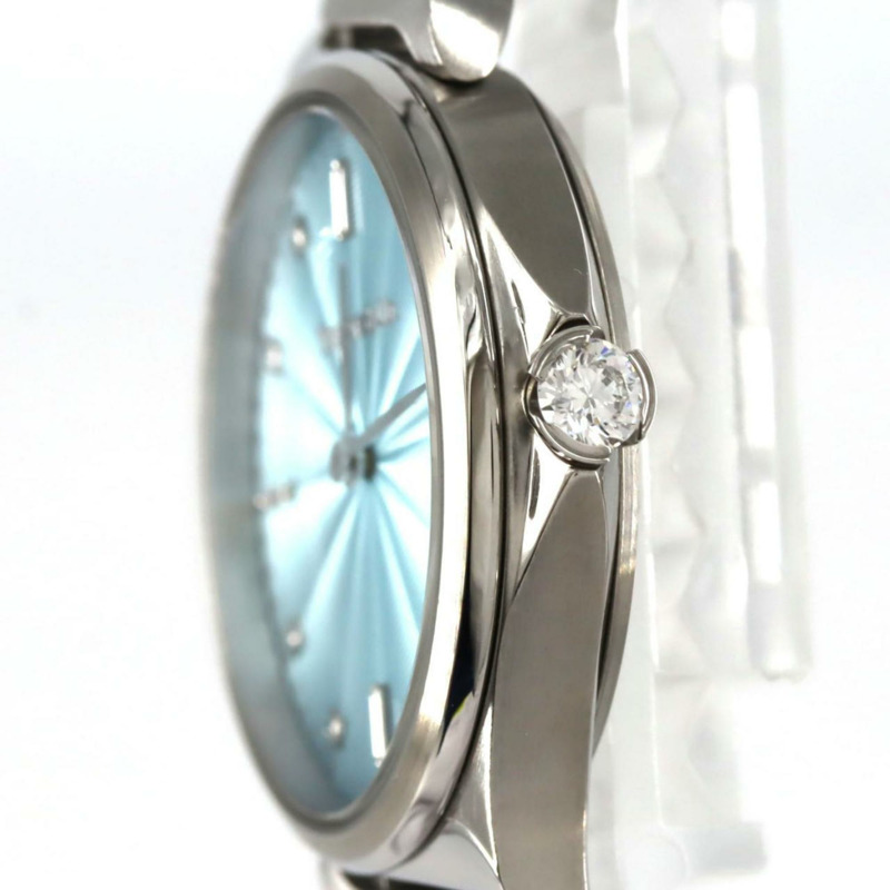 蒂芬妮 Metro 4 Baguettes D&8P 60874816 不鏽鋼石英錶-2