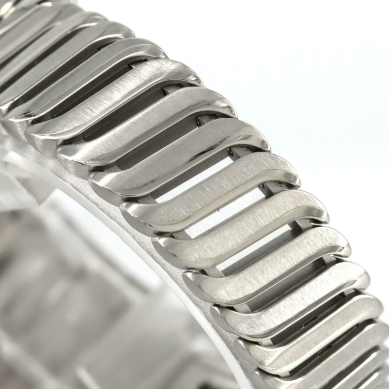 蒂芬妮 Metro 4 Baguettes D&8P 60874816 不鏽鋼石英錶-3