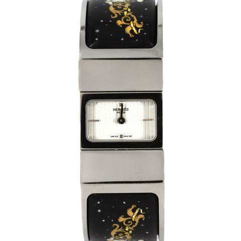 愛馬仕 Roquet 琺瑯 LO1.210 不鏽鋼石英錶