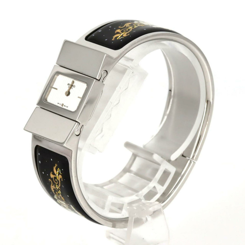 愛馬仕 Roquet 琺瑯 LO1.210 不鏽鋼石英錶-1