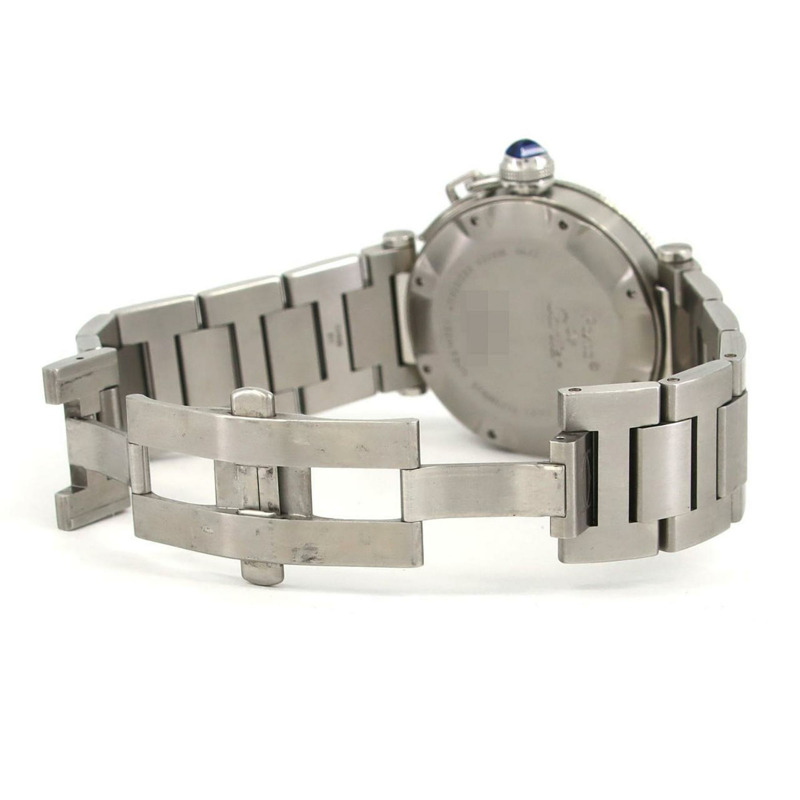 卡地亞 Pasha Seatimer W31080M7 不鏽鋼自動腕錶-5