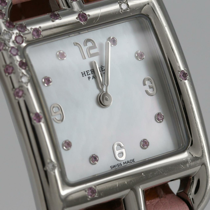 愛馬仕 Cape Cod D&PS 8PS CC1.233 不鏽鋼石英錶-5