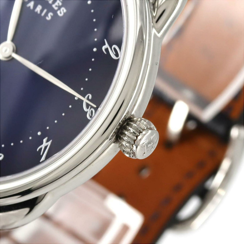 愛馬仕 Arceau AR7Q.810 不鏽鋼石英錶-2