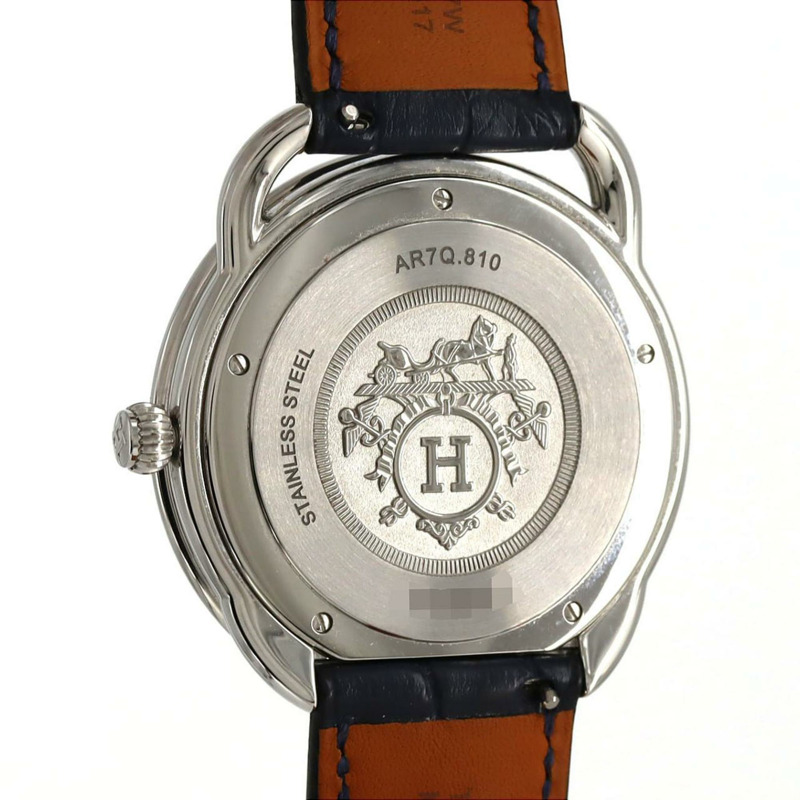 愛馬仕 Arceau AR7Q.810 不鏽鋼石英錶-3