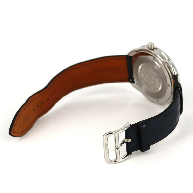 愛馬仕 Arceau AR7Q.810 不鏽鋼石英錶-5