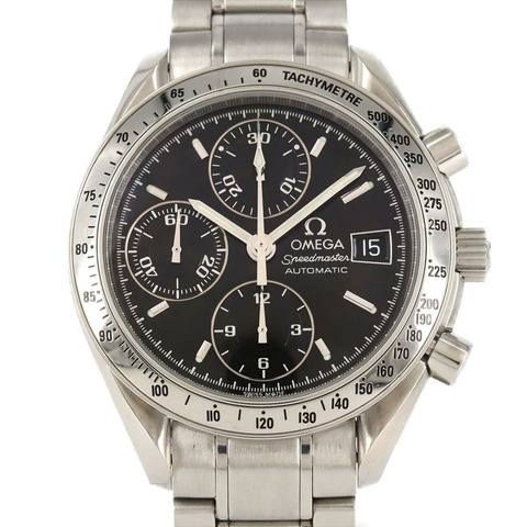 歐米茄超霸系列日期顯示3513.50不鏽鋼自動腕錶