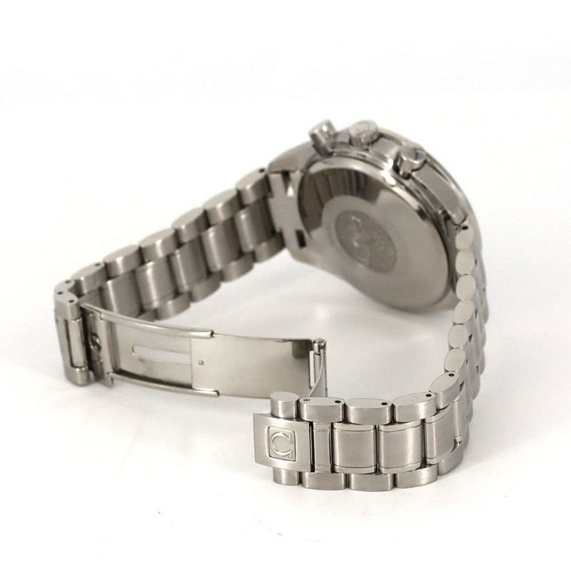 歐米茄超霸系列日期顯示3513.50不鏽鋼自動腕錶-5