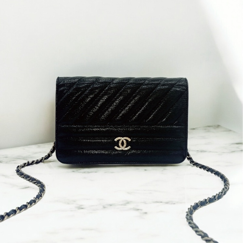 莉亞精品♡ Chanel A82398 季節限量款woc 二手-0