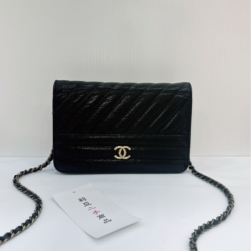 莉亞精品♡ Chanel A82398 季節限量款woc 二手-2