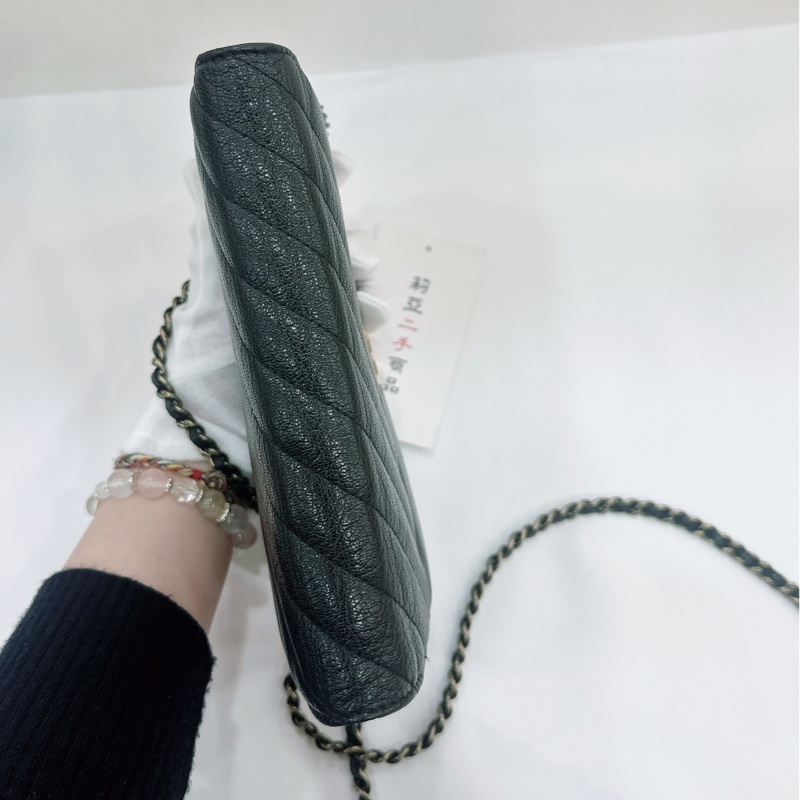 莉亞精品♡ Chanel A82398 季節限量款woc 二手-3