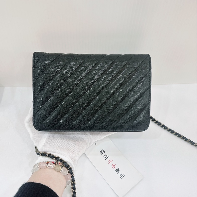 莉亞精品♡ Chanel A82398 季節限量款woc 二手-6
