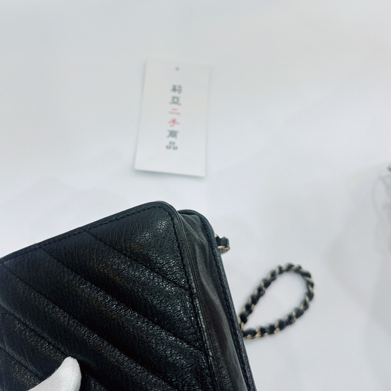 莉亞精品♡ Chanel A82398 季節限量款woc 二手-9