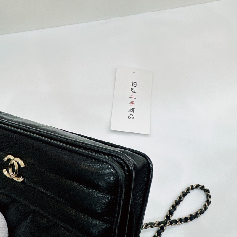 莉亞精品♡ Chanel A82398 季節限量款woc 二手-10