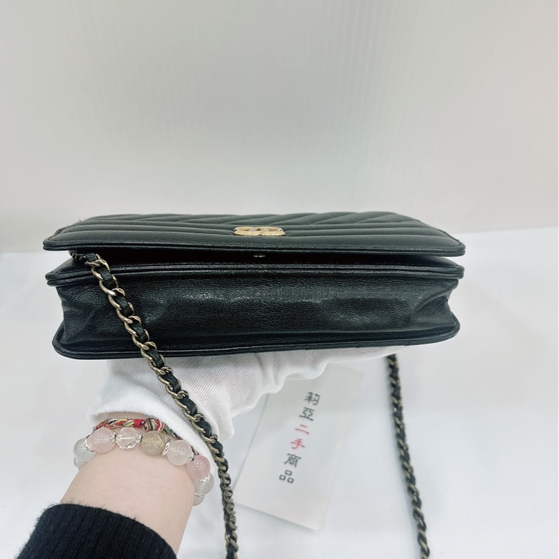 莉亞精品♡ Chanel A82398 季節限量款woc 二手-11