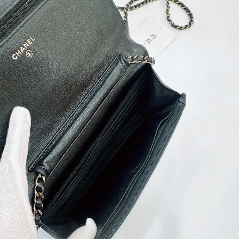 莉亞精品♡ Chanel A82398 季節限量款woc 二手-14