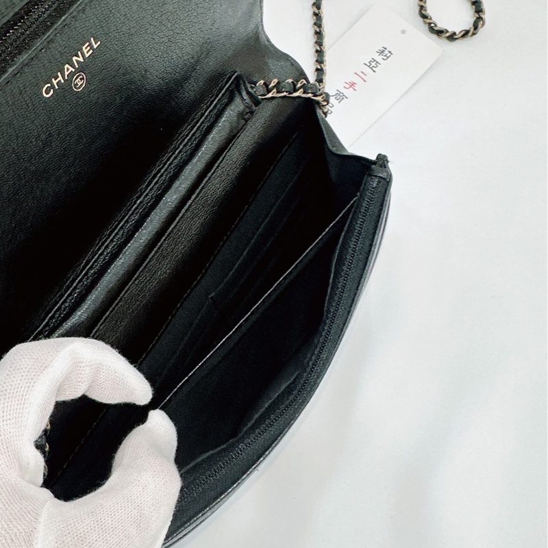 莉亞精品♡ Chanel A82398 季節限量款woc 二手-15