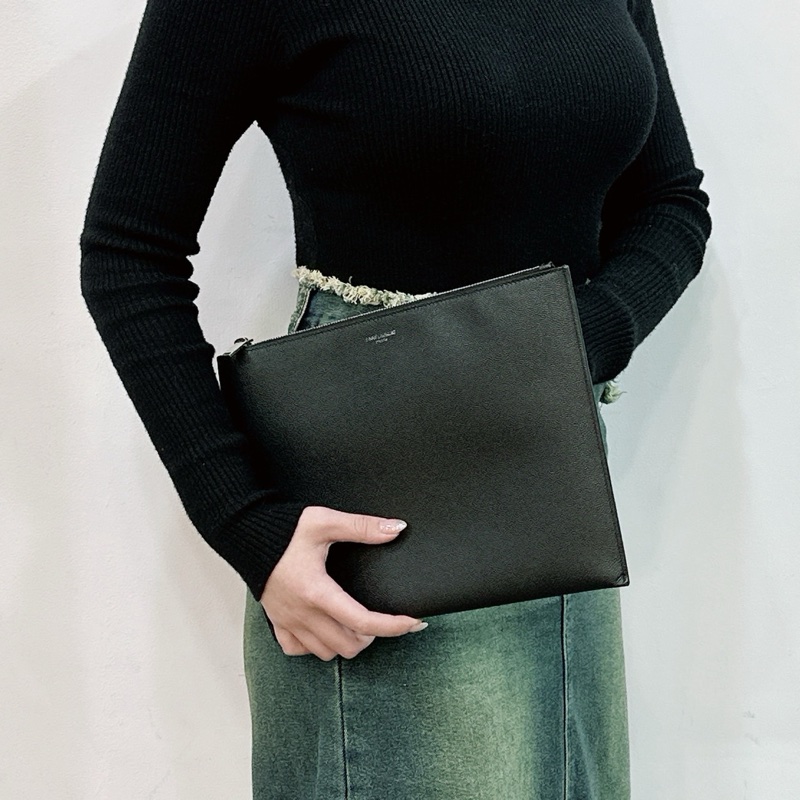 莉亞精品♡ Ysl 397294 手拿包 二手-1