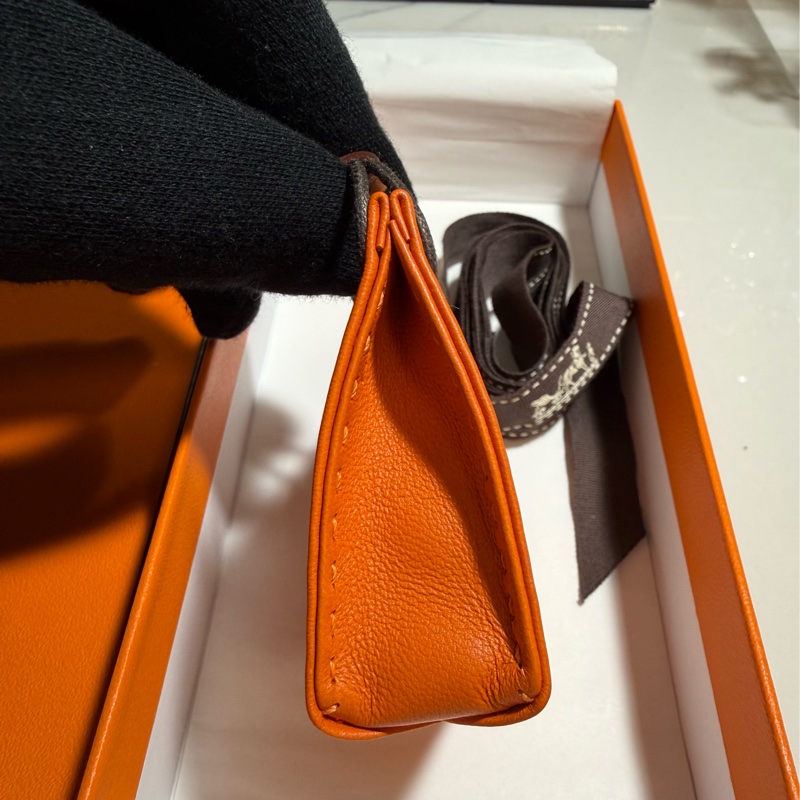 全新愛馬仕Hermes經典小橘袋掛飾、吊飾-2