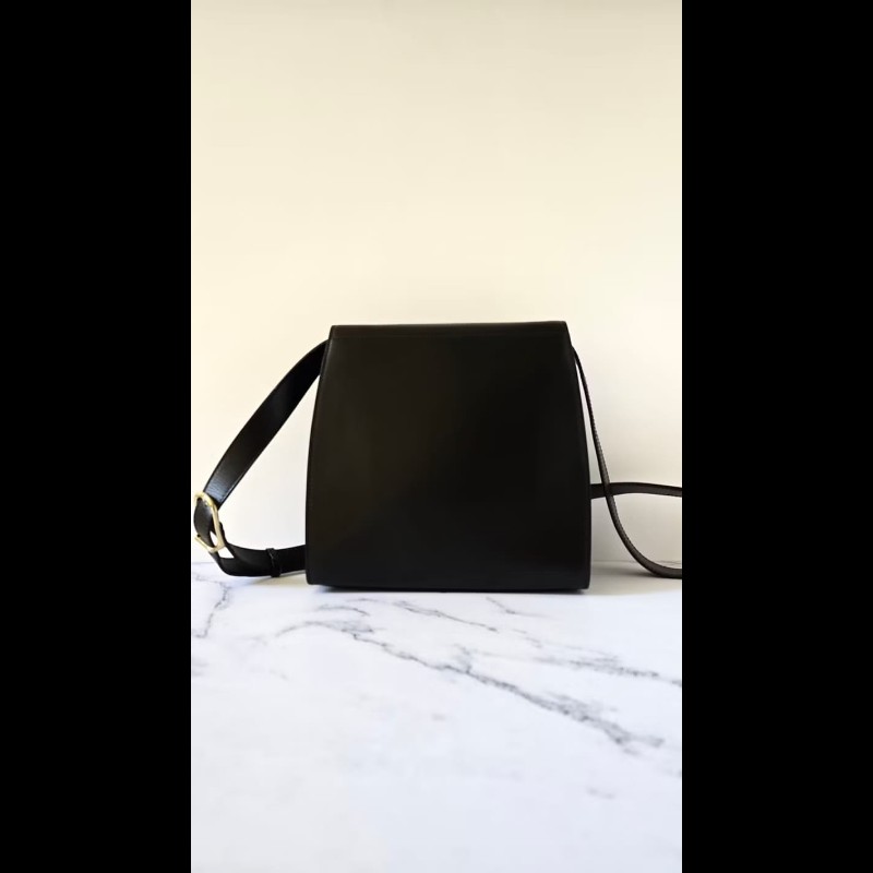 【LA LUNE】中古包 Celine黑金按壓星球包 單肩包 側背包 斜背包 古董二手包-3