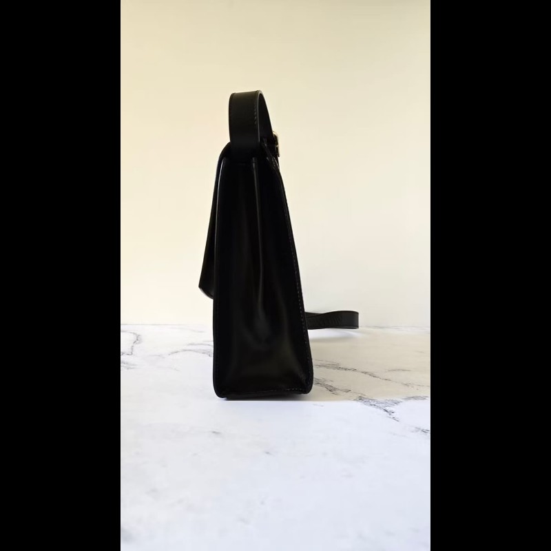 【LA LUNE】中古包 Celine黑金按壓星球包 單肩包 側背包 斜背包 古董二手包-5