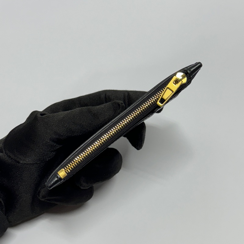 【全新閒置品🎁】 Balenciaga 巴黎世家 黑金牛皮 卡片零錢包-7