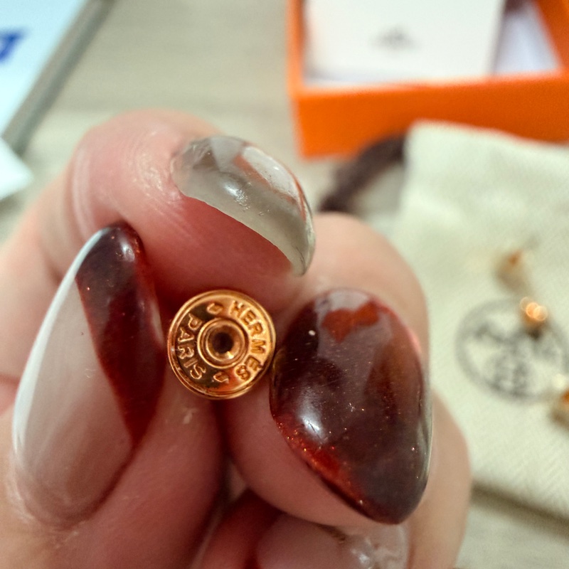 Hermes愛馬仕Mini Pop H耳環-8