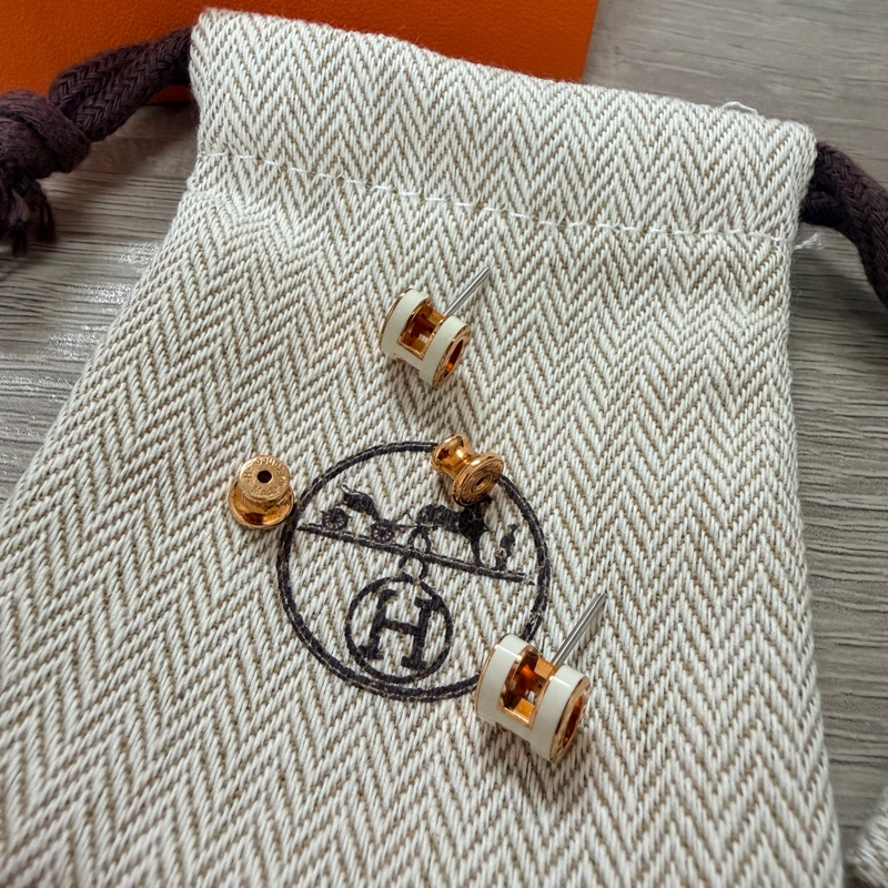 Hermes愛馬仕Mini Pop H耳環-9