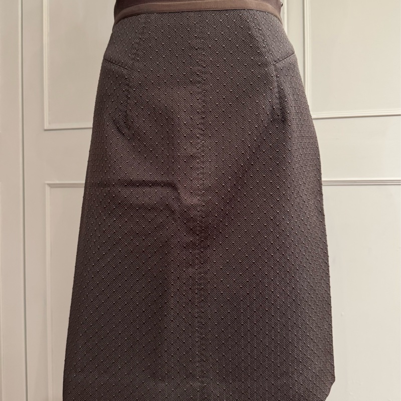 《新歡舊愛》全新正品LV路易威登咖啡色經典款半身裙34/XS-1