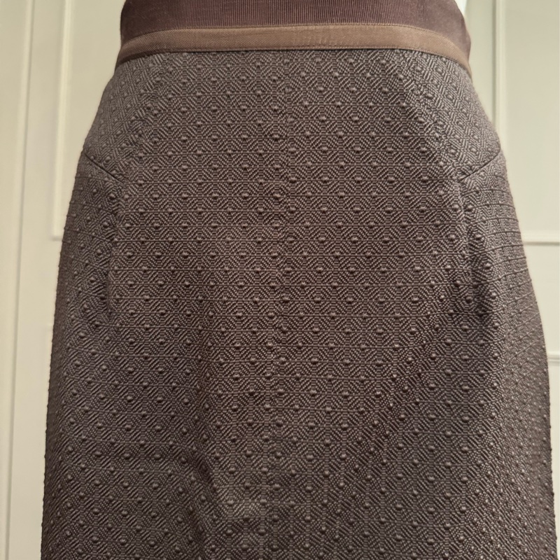 《新歡舊愛》全新正品LV路易威登咖啡色經典款半身裙34/XS-4