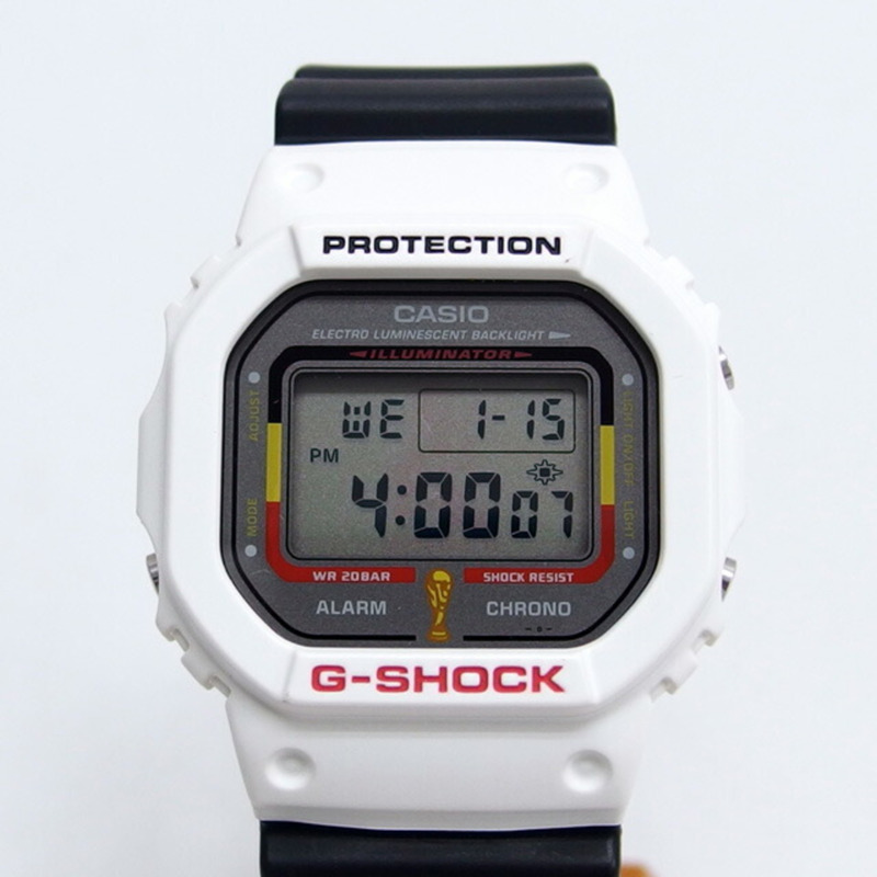 卡西歐 G-SHOCK 2006 德國世界盃限量版日期數位手錶-1