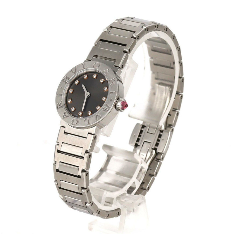 寶格麗 12P BB23S 103690 不鏽鋼石英錶-1