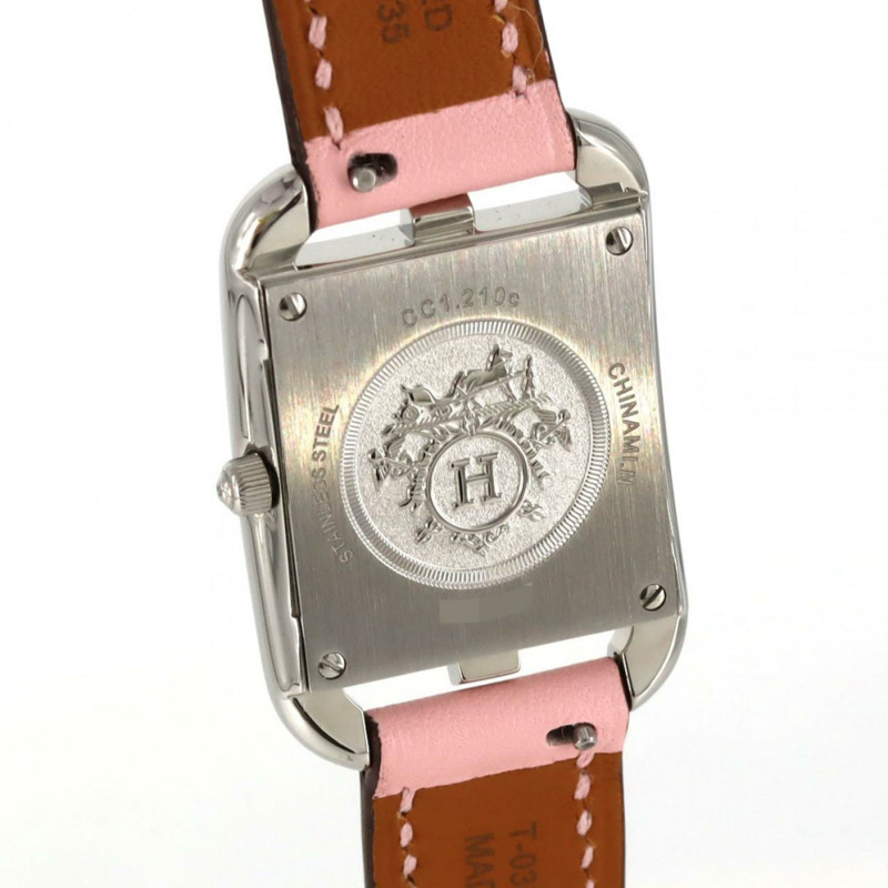 愛馬仕 Cape Cod CC1.210 不鏽鋼石英錶-5