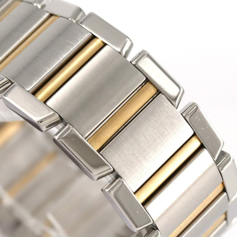 卡地亞 Tank Française LM 雙色腕錶 W51005Q4 SSxYG 自動腕錶-3