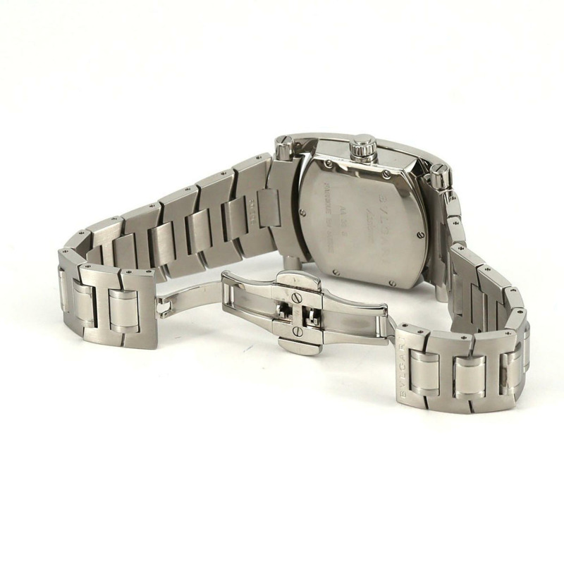 寶格麗 Assioma AA39S AA39C14SSD 不鏽鋼石英錶-6