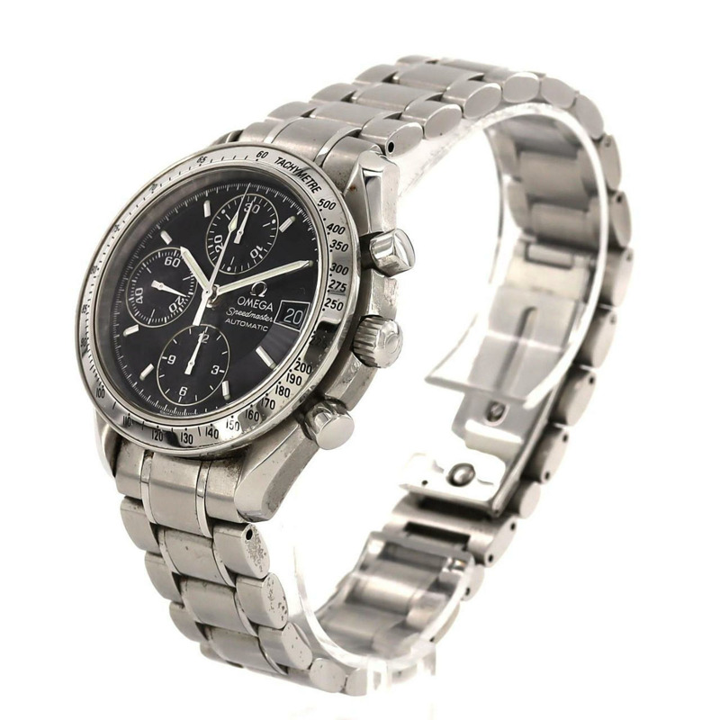 歐米茄超霸系列日期顯示腕錶 3513.50 精鋼自動上鍊-1