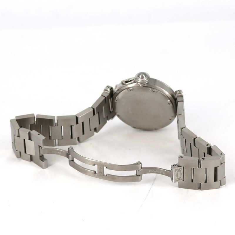 卡地亞 Pasha C W31076M7 不鏽鋼自動上鍊腕錶-5