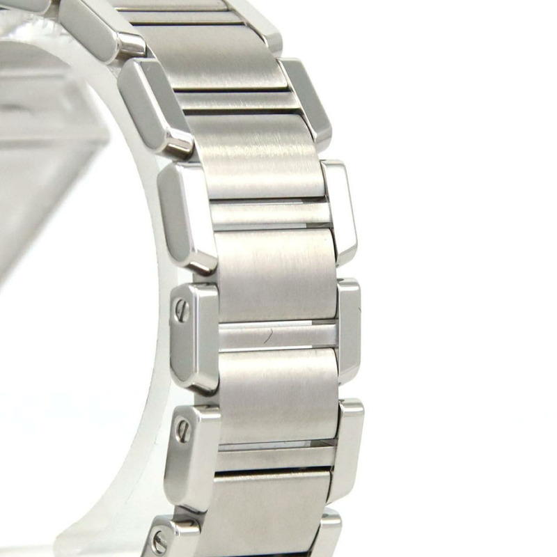 卡地亞 Tank Française SM W51008Q3 不鏽鋼石英錶-3