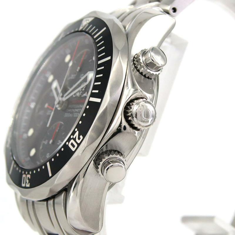 歐米茄海馬系列專業潛水員300公尺計時表 213.30.42.40.01.001 不鏽鋼自動上鍊-4