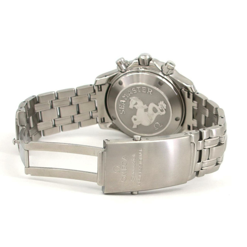 歐米茄海馬系列專業潛水員300公尺計時表 213.30.42.40.01.001 不鏽鋼自動上鍊-6