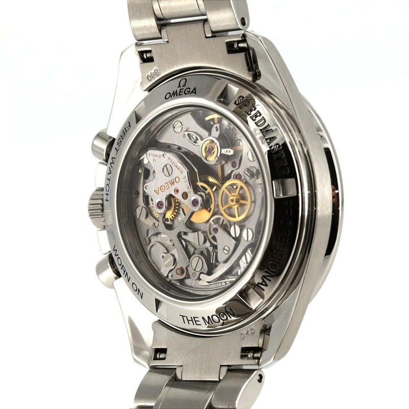 歐米茄超霸專業3572.50不鏽鋼手動上鍊腕錶-5