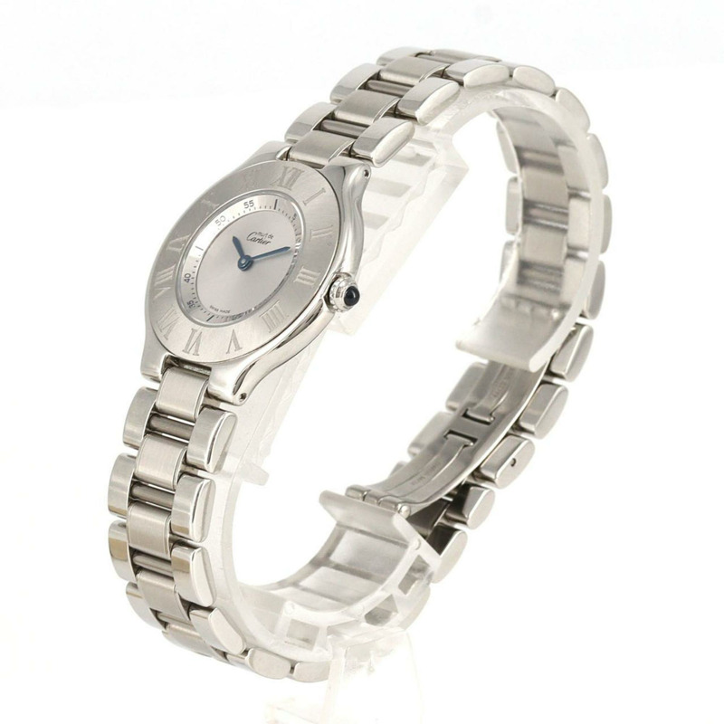 卡地亞 Must 21LM 精鋼石英錶-3