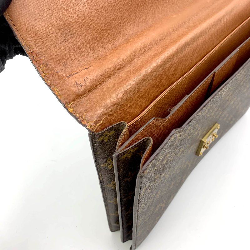 LOUIS VUITTON路易威登Conseiller老花公事包， LV，手提包，辦公包，蒙梭包，二手真品，現貨，免運-17