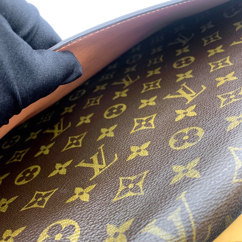 LOUIS VUITTON路易威登Conseiller老花公事包， LV，手提包，辦公包，蒙梭包，二手真品，現貨，免運-19