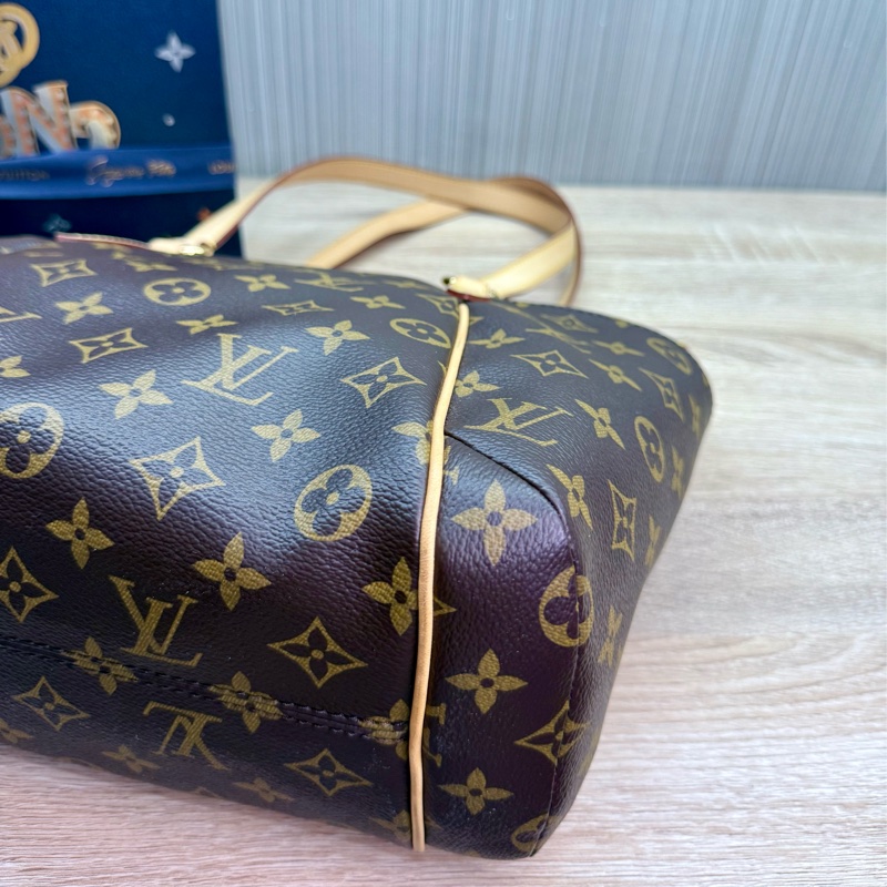 LV M41016 TOTALLY PM 小款兩側口袋拉鍊天心包肩背包-15