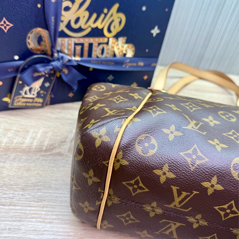 LV M41016 TOTALLY PM 小款兩側口袋拉鍊天心包肩背包-16