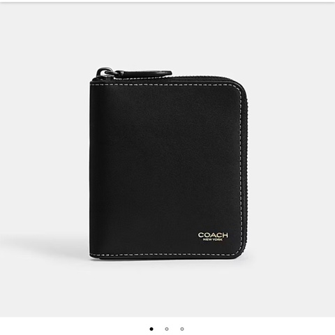 台灣專櫃全新品-Coach 短夾-中性