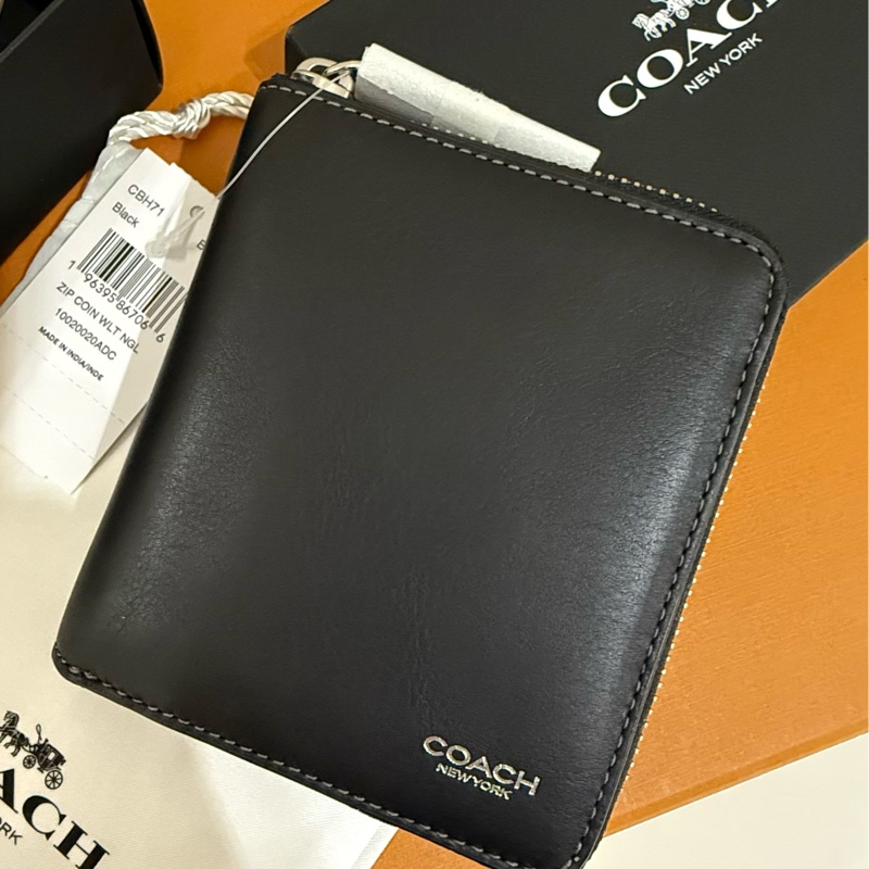 台灣專櫃全新品-Coach 短夾-中性-3